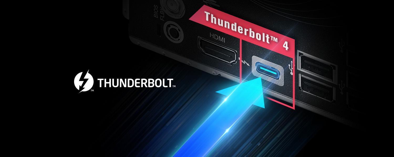 Thunderbolt™ 4/USB4 Type-C